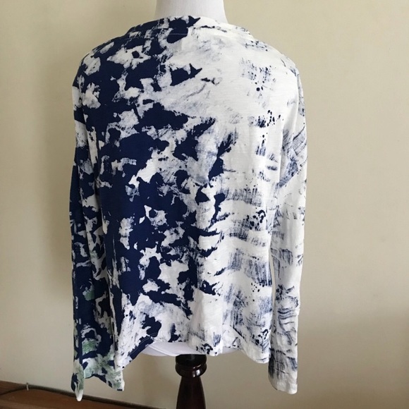 Anthropologie graffiti long Sleeve Top - Picture 7 of 12
